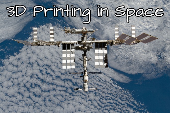 3D printing in space