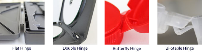 Types of living hinges